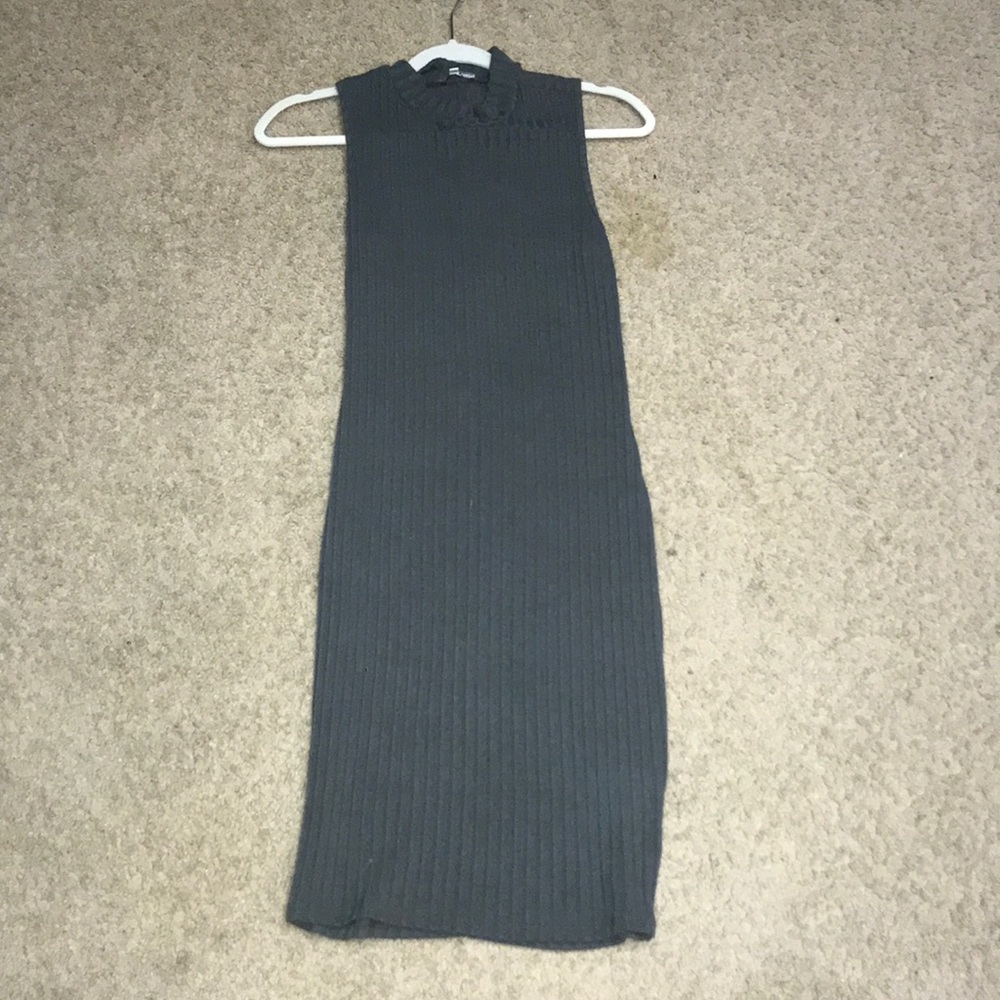 Green body dress